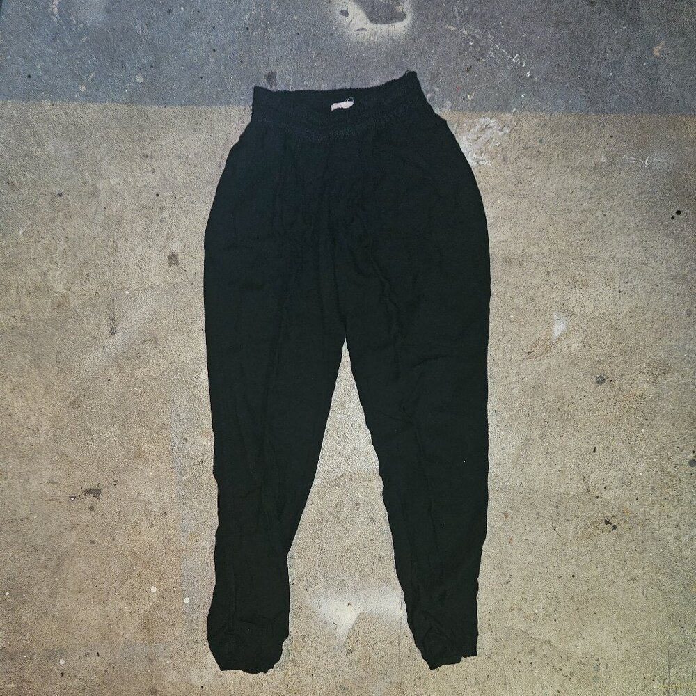 So Girls Summer Pants Black - Size Small